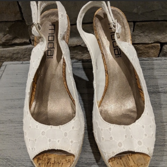 Peep Toe Wedges - Picture 3 of 3